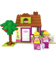 Ausini-Asya Brick 24403 Fairyland Serisi, Ağaçlı EV 156 Parça