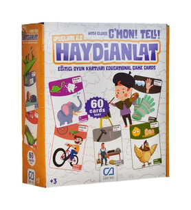 Nessiworld  Games Haydi Anlat Eğitici Oyun Kartları 60 Kart 5080