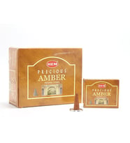 Periboia Precious Amber Aromalı Konik Tütsü (Çok Renkli)