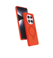 Xiaomi Redmi Note 14 Pro 5g Regal Magsafe Standlı Kapak - Turuncu