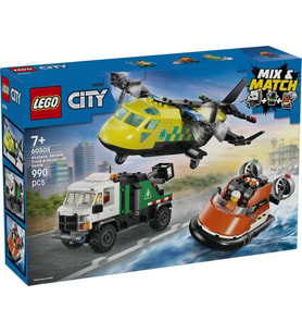 LEGO City 60505 Airplane, Service Truck and Hovercraft Remix