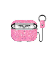 Onegif Airpods 2 (2.nesil) Bright Simli Airpods Kapak - Pembe