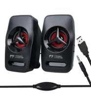 Magicvoice T-19 1+1 USB Pc Mini Hoparlör - Speaker (2*3 Watt - 4 Ohm)