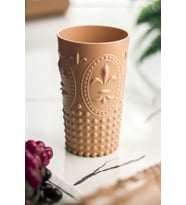 Akrilik Bal Tekli Uzun Bardak & Su Meşrubat Bardağı 750 Ml ( Büyük Boy & Cam Değildir )
