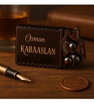 Hediye Çakmak Kişiye Özel İsim Yazılı ve Mdf Tasarım Kutulu No:1001