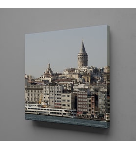 ŞEHİR GÖRÜNTÜSÜ KANVAS TABLO 150x150cm