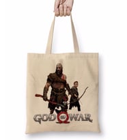Kratos E Atreus God Of War Bez Çanta Uzun Saplı