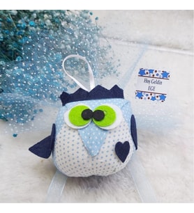 30 Adet Peluş Baykuş Erkek Bebek Hediyelik-