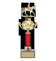 ODAK KUPA - Figürlü Kupalar - At / Binici Figürlü Kupalar FG-054 B - 42 cm