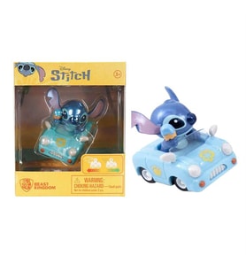 YuMe Toys Disney Stitch Zoom Hero Serisi Çek Bırak Figürlü Sports Car 15750