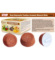 BİOLİVE Keçiboynuzlu Vanilya Aromalı Mineral Blok