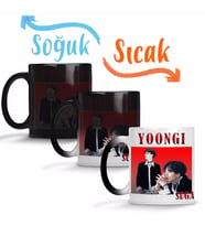 Suga Yoongi Bts Sihirli Kupa Bardak Porselen