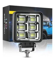 Off Road Geniş Açı 4 inç 48 Led 144 WATT  İş Makinesi Kamyon Traktör Projektör Çalışma Sis Lambası