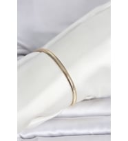 CM 14K Gold Renk Yassı Yılan Zincir Model Kadın Bileklik 5886 - HPSBYI1434-2645