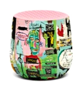 Lexon Mino + Bluetooth Hoparlör X Jean-Michel Basquiat LA125BSQ-C