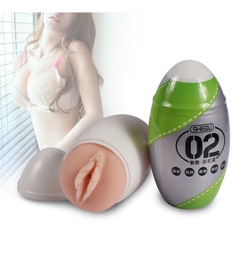 Hızlı Express Mini Masturbator Yeşil Renkli Cep Vajinası Egg Mastürbatör