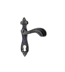 Antika Tarz Dekoratif Pirinç Mevlana Oda Kapı Kolu - 228x48 mm, Oksit TG-V 5538