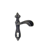 Antika Tarz Dekoratif Pirinç Mevlana Oda Kapı Kolu - 228x48 mm, Oksit TG-V 5538
