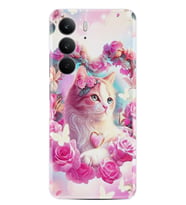 Realme C75 Kılıf Boutique Baskılı Resimli Güzel Kedi Pcode -037