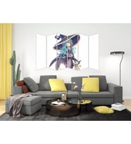 ANİME KIZ CADI MDF TABLO-0023 MODEL-B