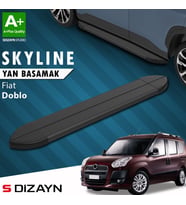 S-Dizayn Fiat Doblo 2 Skyline Siyah Yan Basamak 193 Cm 2010-2022 A+ Kalite