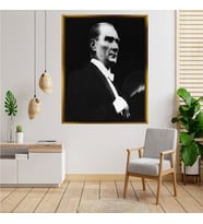 ÇERÇEVELİ ATATÜRK TABLO S310