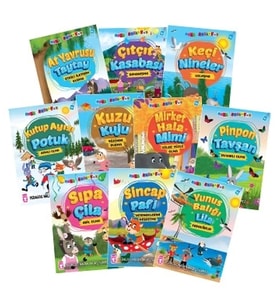 Mini Masallar 5 Set - (10 Kitap)