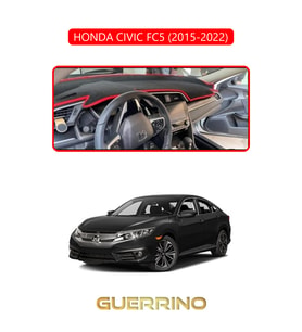 HONDA CIVIC FC5 2015-2022TORPİDO KORUMA HALISI KIRMIZI KENAR