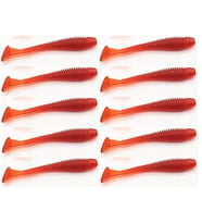 PROFISHER 10 lu Silikon Et Rengi T Kuyruk 5cm 0,6gr
