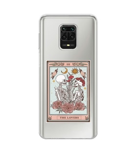 Xiaomi Redmi Note 9S - Redmi Note 9 PRO Uyumlu The Lovers Tasarımlı Şeffaf Telefon Kılıfı
