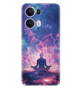 Oppo Reno 13 Pro Kılıf Boutique Baskılı Resimli Meditasyon Pcode -010
