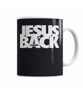 JESUS IS COMING BACK Kupa Bardak Porselen