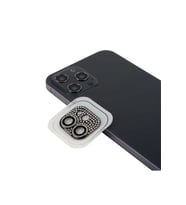 Apple iPhone 12 Uyumlu Zore CL-08 Kamera Lens Koruyucu (Siyah)