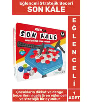 Premium Eğlenceli El Göz Koordinasyon Stratejik Beceri Dikkat Geliştiren Çocuk Eğitici Oyun SON KALE