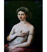 Çıplak Sanat Sayılarla Boyama Seti 40x50 cm (Tuvale Gerili)