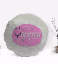 BK Gift Kişiye Özel İsimli Doktor Tasarımlı Dekoratif Kırlent Yastık-15