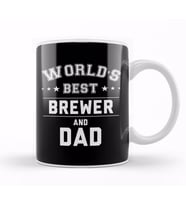 Fathers Day World's Best Coder And Dad Kupa Bardak Porselen