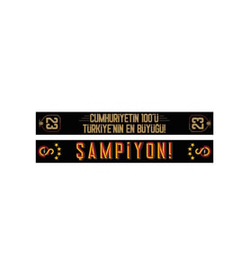 Galatasaray Lisanslı 23. Şampiyonluk Şal Atkı