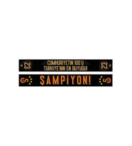 Galatasaray Lisanslı 23. Şampiyonluk Şal Atkı (Siyah)