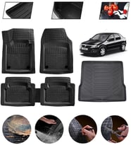 Dacia Logan 2004-2012 Uyumlu Paspas Araca Özel Bagaj Havuzu MBS Siyah