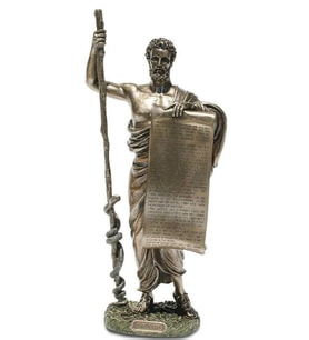 Iyonyalı Hipokrat Biblo (Bronz)