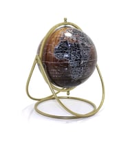 Yerküre Biblo Metal Standlı, 30X27 - Siyah (Siyah)