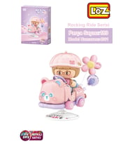 Loz Creative Serisi Sallanan Pembe Panda Modeli 189 Parça Oyuncak Yapım Seti FFLZ-4301
