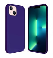 Apple iPhone 15 Plus 6.7'' İçi Kadife Silikon Kılıf Lacivert