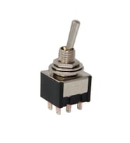 Toggle Switch ON-OFF-ON 6 mm