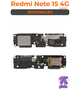 Redmi Note 15 4G Alt Hoparlör Buzzer Zil Sesi Müzik Hoparlörü 2510DRA23G Uyumlu