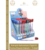 #Kalem Tasarım Kaliteli Ergonomik Çocuk Kırtasiye Hediyelik Figürlü Yumurtlayan Kalem 1 Adet