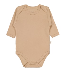 Civil Baby Düz Renkli Uzun Kol Çıtçıtlı Badi - Sarı