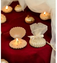 Mumelia Candles İnci Dokunuşu - Doğal Soya Hediyelik Mum - 15 Adet