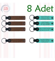 A Kahve & Turkuaz, İngilizce Öğretmeninden Öğrencilere Anı, 8’li Set, Kişiye Özgü Mesajlı Hediyelik